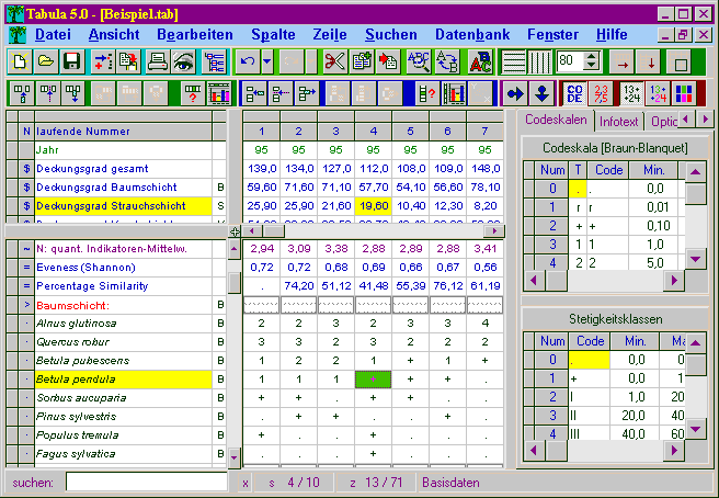 Tabelle in TABULA&nbsp;5.0